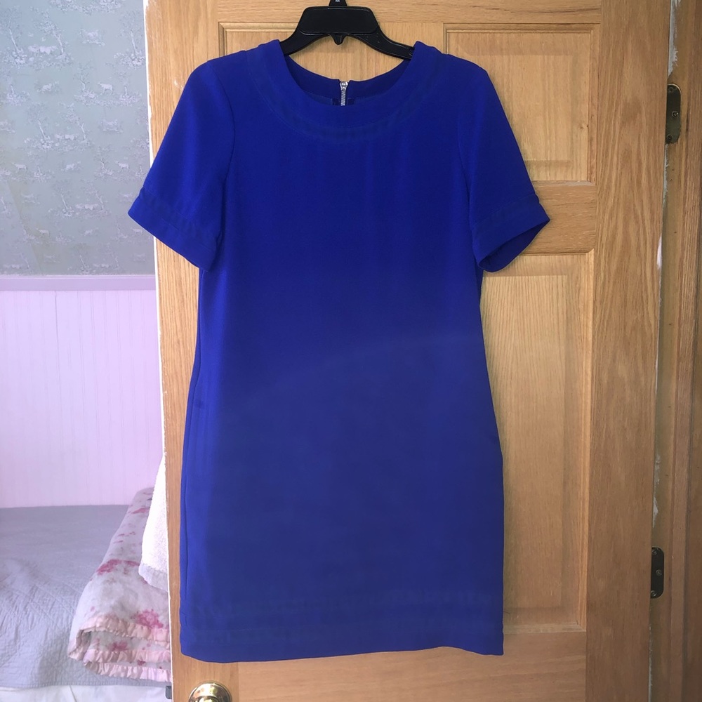 Blue dress with pockets!